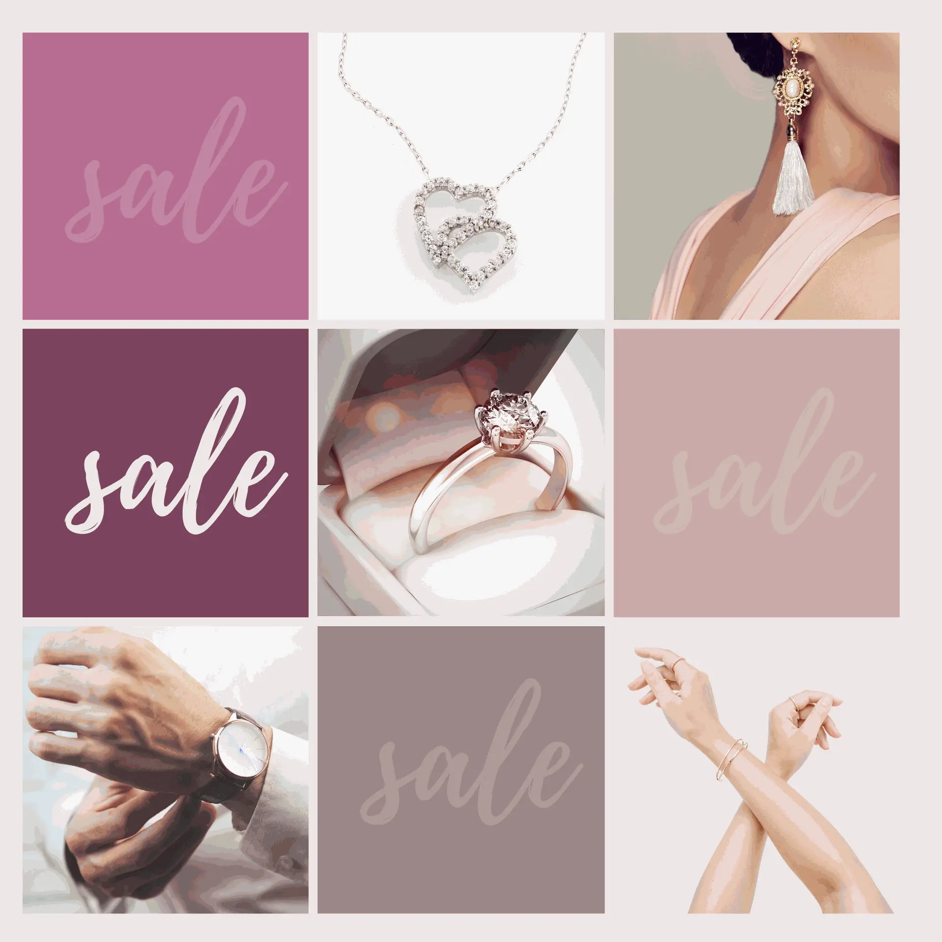 ecommerce колаж по дизайн на Studio ELSCAPE