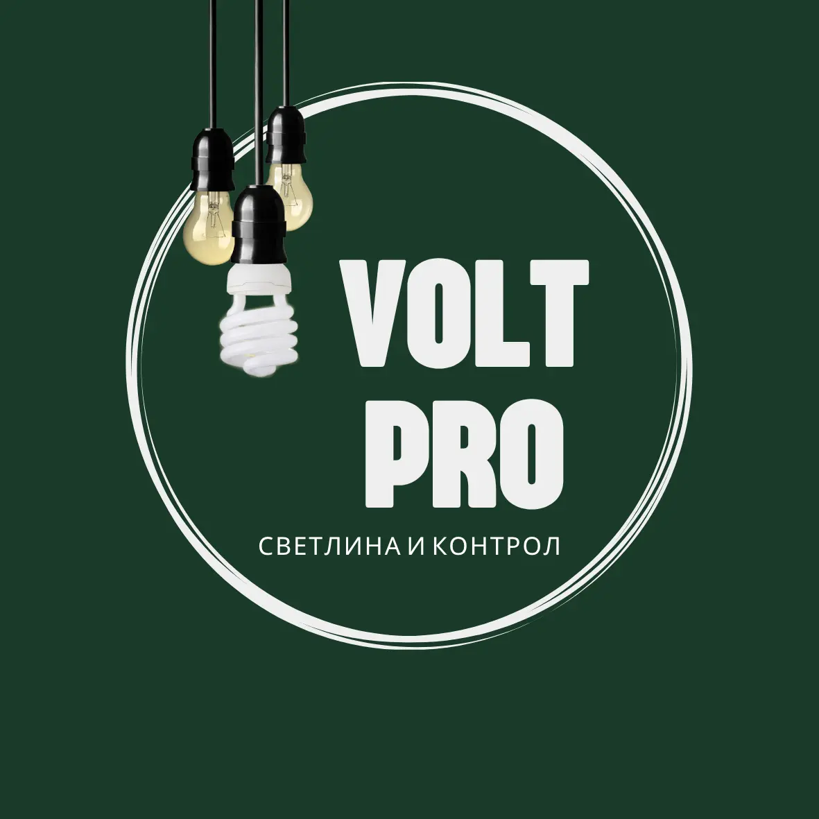 volt pro - елегантно лого, изработено за електро компания от Studio ELSCAPE